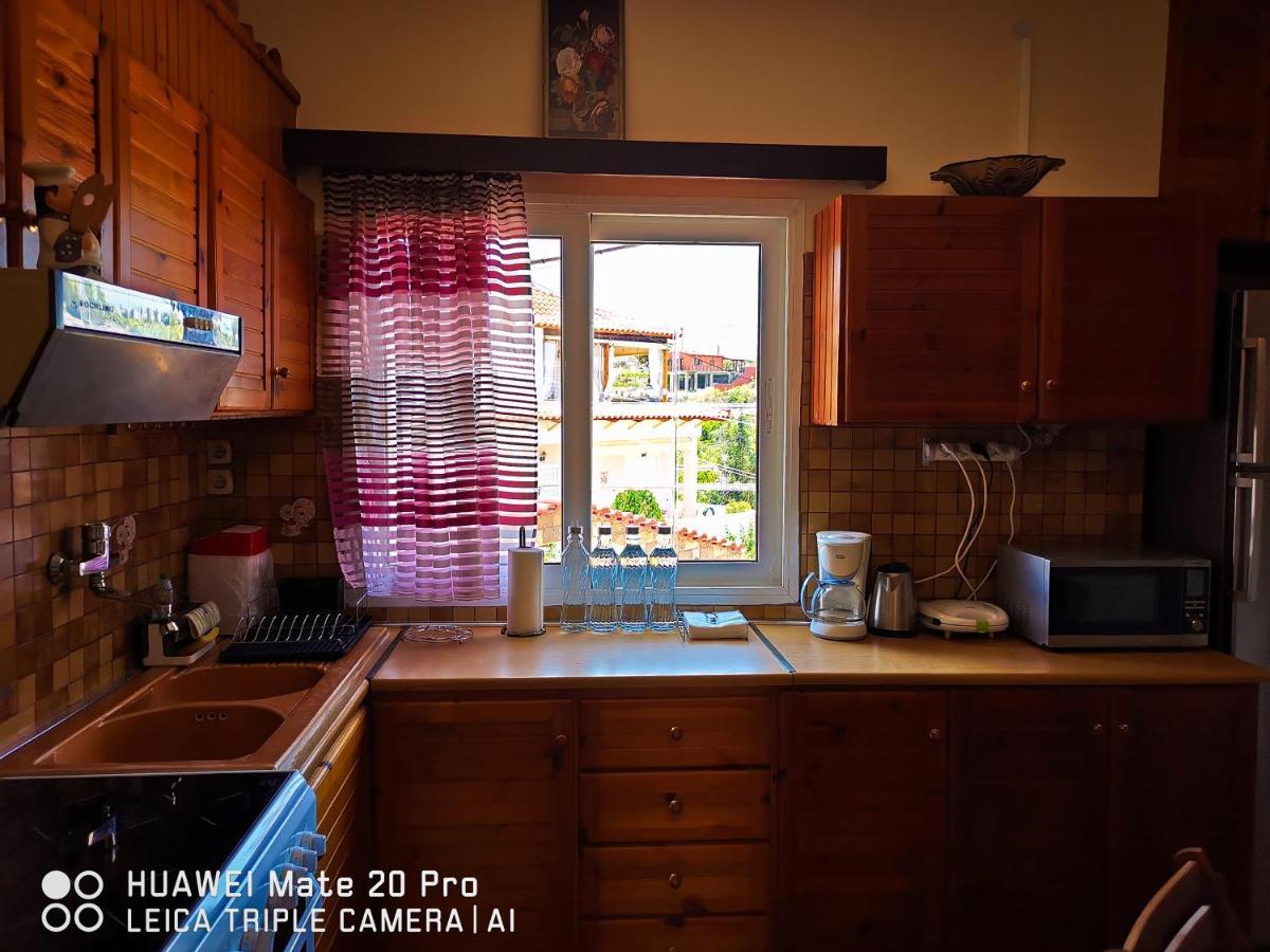 Apartament Ξένιος Ζευς Ηλιακτής. Χώρος Χαλάρωσης & Ξεκούρασης Agios Georgios  Zewnętrze zdjęcie
