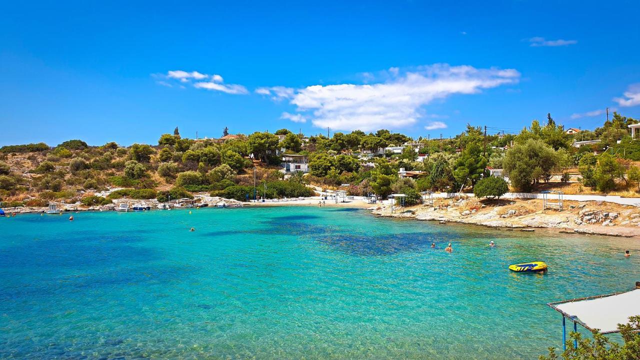 Apartament Ξένιος Ζευς Ηλιακτής. Χώρος Χαλάρωσης & Ξεκούρασης Agios Georgios  Zewnętrze zdjęcie