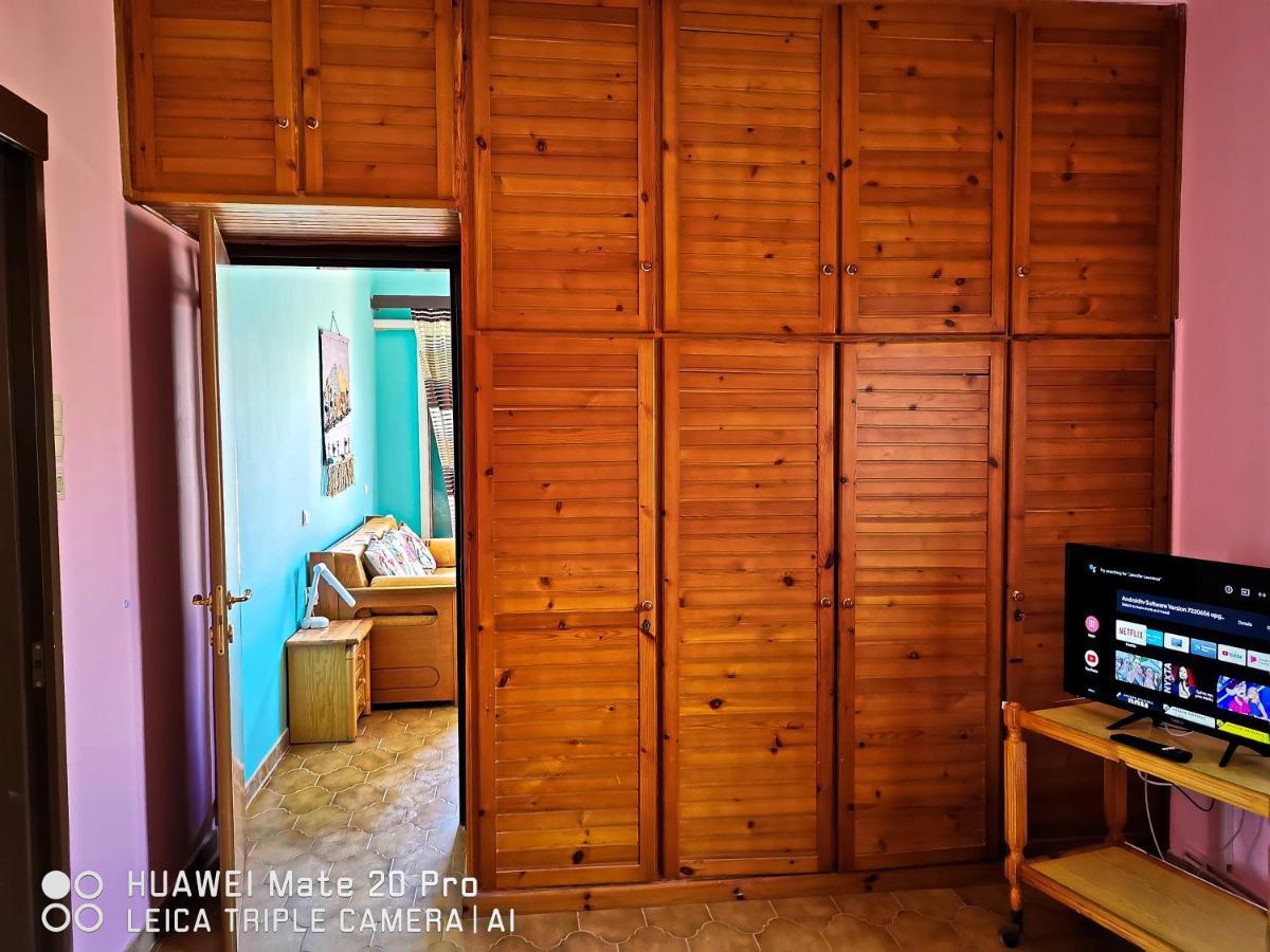 Apartament Ξένιος Ζευς Ηλιακτής. Χώρος Χαλάρωσης & Ξεκούρασης Agios Georgios  Zewnętrze zdjęcie