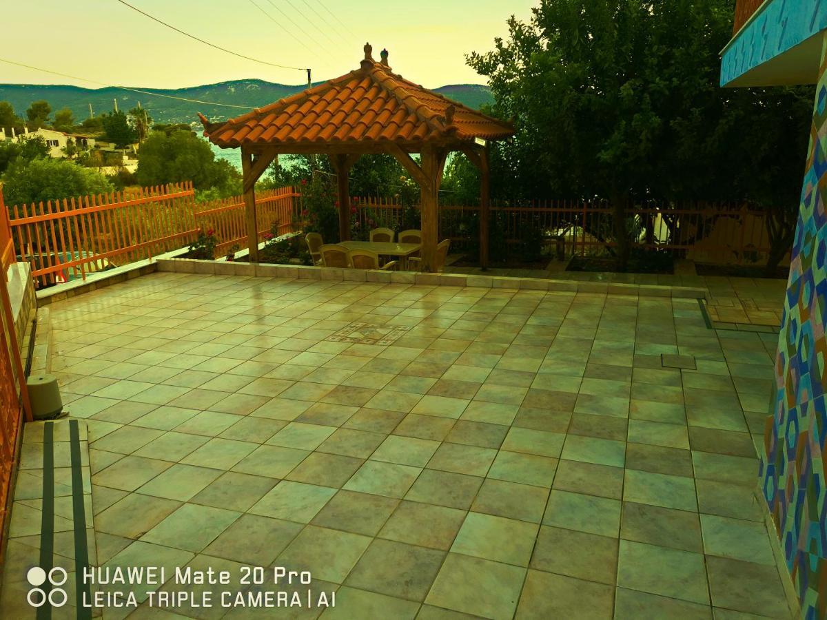 Apartament Ξένιος Ζευς Ηλιακτής. Χώρος Χαλάρωσης & Ξεκούρασης Agios Georgios  Zewnętrze zdjęcie